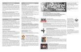 the inclusive love of Jesus Weekly you today. · the inclusive love of Jesus February 7-13, 2016 Welcome Visitors! Please take this issue of inspire! ... And the guitar comes alive