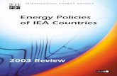 Energy Policies of IEA Countries 2003 -- 2003 Reviewlibrary.umac.mo/ebooks/b1362247x.pdf · and Pierpaolo Cazzola (key statistics and indicators), Monica Petit (figures), Marilyn