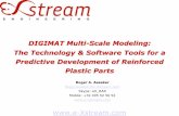 DIGIMAT Multi-Scale Modeling: The Technology & Software ... · DIGIMAT Multi-Scale Modeling: The Technology & Software Tools for a Predictive Development of Reinforced Plastic Parts