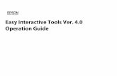 Easy Interactive Tools Ver. 4.0 Operation Guidefiles.support.epson.com/docid/cpd5/cpd50116.pdf · • Save the content you created as a PowerPoint slide s "Slideshow Drawing Tool"