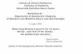 Istituto di Clinica Pediatrica Cattedra di Pediatria ...ENG].pdf · a conceptual framework of vital concepts shared with the family too - the uniqueness of development, its observation