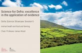 Science for Defra: excellence in the application of evidence/media/events/2017/03/defra/... · Science for Defra: excellence in the application of evidence ... ecpA-E, ecpR, espR1,