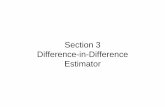 Section 3 Difference-in-Difference Estimatordidattica.unibocconi.it/mypage/...2_Diff_in_Diff20130221112713.pdf · Difference-in-Difference Estimator ... b is the Diff-in-Diff estimator.