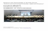 SUMMARY OF PROCEEDINGS - stsforum.org · Letizia Moratti identified two major problems relating to science and technology. One is the shortage of skilled individuals in many of the