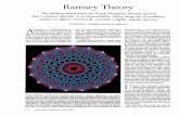 Ramsey Theory - UCSD Mathematicsmath.ucsd.edu/~ronspubs/90_06_ramsey_theory.pdf · neiform text. an ancient Sumeri- that night sk, appears to be filled ... RAMSEY THEORY was rediscovered