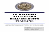 LE MISSIONI ALL’ESTERO DELL’ESERCITO ITALIANOmonza.unuci.org/Missioni_estero_EI.pdf · Si nota come l’introduzione del calibro 5,56 NATO in sostituzione del 7,62 NATO ha consentito,
