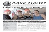 Aqua Master · Page 2 Aqua Master May / June 2006 www ... the Hy-Tek and Colorado timing crew who made the meet seem flaw- ... and wall target markers are set in tile, ...