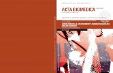 Acta Biomed. - Vol. 87 - Quad. 7 - October 2016 | ACTA ... · la prima volta, il diritto del malato all’accesso alle Cure ... lore neuropatico) per semplificare ulteriormente il