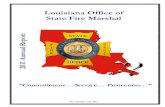 Louisiana Office of State Fire Marshalsfm.dps.louisiana.gov/doc/pub/pub_ar-2011.pdf · hesitate to call on ... $112 $138 $127 $159 $180 ... of “ac ve” ﬁre departments submi
