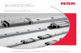 NSK Linear Guides - NH Series, NS Series - Steven Engineering · NSK LINEAR GUIDES™ NH SERIES, NS SERIES. ... different ball slide types, accuracy grades, and preload can be made.