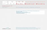 Swiss Medical Weekly · EMH Editores Medicorum Helveticorum Schweizerischer Ärzteverlag AG, Editions médicales suisses SA, Edizioni mediche svizzere SA, Swiss Medical Publishers