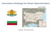 Innovation Strategy for Smart Specialisation - UNECE · areas for smart specialization. The logic of identification is the finding of the ... The scientific areas are in line with
