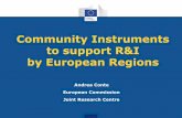 Community Instruments to support R&I by European Regionshelios-eie.ekt.gr/EIE/bitstream/10442/14076/5/Session3_Conte.pdf · Smart Specialization A sustainable/inclusive/smart process