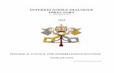 INTERRELIGIOUS DIALOGUE DIRECTORY - Scarboro Missions · interreligious dialogue . directory (on-line edition) 2016. pontifical council for interreligious dialogue. vatican city.