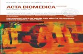 ActA Biomed. - Vol. 85 - QuAd. ii - dicemBRe 2014 | ACTA ... · Maria Luisa Tanzi - Parma, Italy ... panoramica nazionale ed internazionale delle ultime ... è nel diritto del ricevente