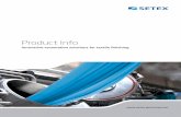 Product Info - 3D Automazione3dautomazione.com/Product info_E_2012.pdf · Product Info Innovative automation solutions for textile ﬁ nishing