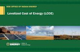 Levelized Cost of Energy (LCOE) · Levelized Cost of Energy (LCOE) 1 . 2 Upfront Capital Costs for Renewables Upfront costs do not paint a complete picture . 3 Key Concept: Levelized