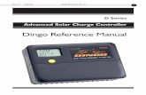 Dingo Reference Manual - Solar Power · Dingo Reference Manual Rev 1.3 22.07.09 6 1.0 BATV Menu The BATV screen, shown at power-up, displays the real-time battery voltage. A long