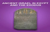Ancient Israel in Egypt and the Exodus - WordPress.com · In addition to the articles in this eBook, other articles on ancient Israel in Egypt and the Exodus are available from Biblical