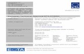 European Technical Approval ETA-07/0053shop-da.dkh.ch/media/images/Infoseiten/WHG7/D_730.215_ETA.pdf · MEMBER OF EOTA Authorised and notified according to Article 10 of the Council