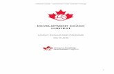 DEVELOPMENT COACH CONTEXT - coach.volleyball.ca Coach Evaluation... · evaluation cases include both Indoor and Beach skills. As part of the online evaluation, coaches must detect