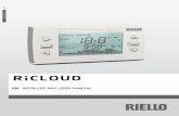 EN INSTALLER AND USER MANUAL - Riello Worldwide · EN INSTALLER AND USER MANUAL. 2 Dear Customer, Thank you for choosing RiCLOUD control. This control device for heating (and cooling)