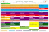 PHOTONICA 2017 timetable (Main hall) PHOTONICA 2017.pdf · PHOTONICA 2017 timetable (Main hall) Monday, August 28 th Tuesday, August 29 Wednesday, August 30th Thursday, August 31st