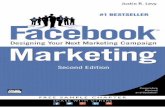 Facebook Marketing -  · PDF file800 East 96th Street Indianapolis, Indiana 46240 USA Facebook ® Marketing Designing Your Next Marketing Campaign Justin R. Levy