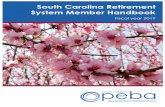 South Carolina Retirement System Member Handbook · South Carolina Retirement System Member Handbook 1 General information The South Carolina Retirement System (SCRS) is a defined