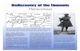 Rediscovery of the Elements Paracelsus - Digital Library/67531/metadc111207/m2/1/high... · Rediscovery of the Elements Paracelsus German yCzech. Pressburg Bad Beratzhause (Bratislava)