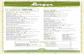 VEGAN BY REQUEST lUNCH TUES-FRI Bao BunS AVAILABLE …lingerdenver.com/pdf/Linger_Lunch_122018d.pdf · AVAILABLE WITH CRISPY TOFU Please notify server of any allergies before ordering,