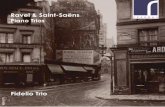 Ravel & Saint-Saëns Piano Trios - .Gedalge (1856–1926), with whom Ravel had lessons in counterpoint