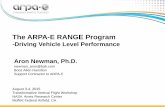 The ARPA-E RANGE Program - NASA · Advanced Research Projects Agency within the U.S. Department of Energy* 1 …“The new agency proposed herein [ARPA-E] is patterned after that