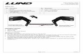 I-Sheet Number 10779 - rockauto.com · I-Sheet Number 10779 3-1/2” OVAL BULL BAR 2010-15 DODGE RAM 25-3500 Page 3 of 12 12/19/14 Models with tow hooks: