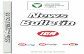 Bulletin - IGA Tasmania Bulletin... · 28th August 2013 Bulletin. Important Changes to Iga Weekly speCIal start & end days + other matters 1. New Promotion Week Start Day ... 8pk