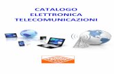 CATALOGO ELETTRONICA TELECOMUNICAZIONI - Samar · Trigger di SchmiN Circuito contatore e Display a 7 segmenM Il sistema ... Decoder DemulMplexer Generatore d’impulsi, contatore