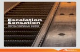 Escalation Sensation - transport.nsw.gov.au · Jesse Reno. It was referred to as an ‘endless conveyor’ or ‘continous elevator’ and was a precursor to the . escalator. Its