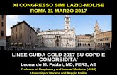 LINEE GUIDA GOLD 2017 SU COPD E COMORBIDITA’ - SIMI Guida GOLD 2017 su... · LINEE GUIDA GOLD 2017 SU COPD E COMORBIDITA’ XI CONGRESSO SIMI LAZIO-MOLISE ROMA 31 MARZO 2017 . MALE,