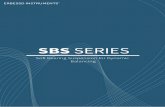 SBS-EN - erbessd-instruments.com · SBS SERIES I SOFT BEARING SUSPENSION The SBS-300 high precision floating suspension components provide highly accurate horizontal balancing capabilities