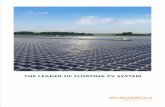 THE LEADER OF FLOATING PV SYSTEM - en.sungrowpower.com · Sungrow Floating Manufactory base relays on Sungrow Group which has 21 years’ research and production experience of solar