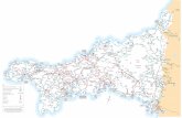 Map showing all the Bus Routes in Cornwall (PDF) · St. Dennis Dunmere Bugle Lockengate Luxulyan St. Blazey Penpillick P ar Tywardreath Foxhole Trethowel Carthew Stenalees Nanpean