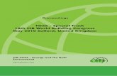 Proceedings - irbnet.de · Proceedings TG66 - Special Track 18th CIB World Building Congress May 2010 Salford, ... UNI TS 11300 part 2 defines 3 different types of energy assessment: