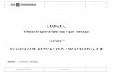 CODECO - apps.messinaline.itapps.messinaline.it/public/www/Messina_CODECO_MIG_1_1.pdf · Ignazio Messina & C. S.p.A. Rev. 1.0.0 Messina CODECO MIG 1_0 April 24th, 2013 2 . Introduction