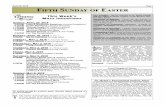 Fifth Sunday of Easter - sthelen.orgsthelen.org/wp-content/uploads/sites/71/2018/04/apr29_2018_sthelen.pdf · 9:00AM Giovanni Ariola (Rita & Anthony Ariola) Frank DeRicco (Dr. Aida