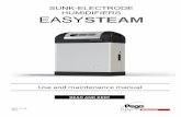 STEAM REV. 01/04 - pirtiesprekes.lt · Page 2 MANUALE D’USO – USER MANUAL Rev. 0 1- 6 Thank you for having chosen a PEGO EASYSTEAM sunk-electrode humidifier.