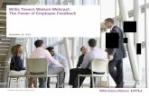 Willis Towers Watson Webcast: The Power of Employee Feedback · Willis Towers Watson Webcast: The Power of Employee Feedback © 2016 Willis Towers Watson. All rights reserved. November