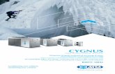 Conditioning your ambient,maximising your comfort. · Cooling, conditioning, purifying. EHCGY000DI ed. 06/2007 Conditioning your ambient, maximising your comfort. CYGNUS CYGNUS HCYGNUS