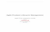 Agile Product Lifecycle Management - Oracle .Agile PLM Installation Guide 2 Agile Product Lifecycle
