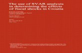 The use of SVAR analysis - Reviewed Scientific Journal · THE USE OF SVAR ANALYSIS 336.1 IN DETERMINING THE EFFECTS OF FISCAL SHOCKS IN CROATIA FINANCIAL THEORY AND PRACTICE 35 (1)