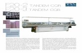 F20-2 F20-3 TANDEM CQR - Mandarin knitting technology tandem.pdf · Computerized flat knitting machine, ... stem is knitting. The F20-2 TANDEM machine can work ... cially suitable